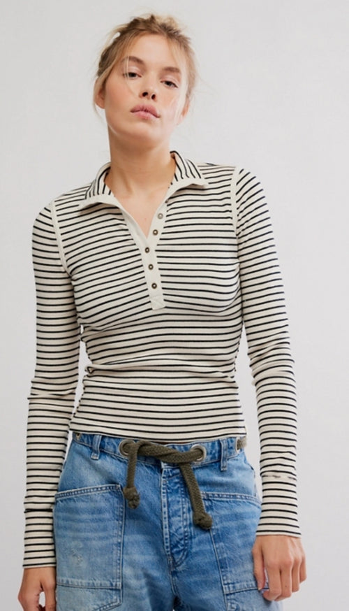 Lake Henley Stripe