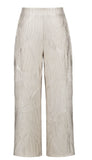 Pleated Pull On Culotte Pant