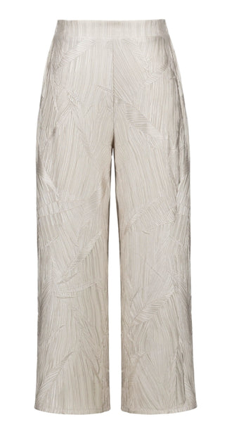 Pleated Pull On Culotte Pant