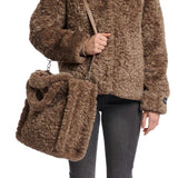 Faux Fur Shopper