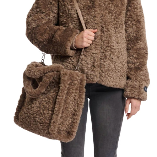 Faux Fur Shopper