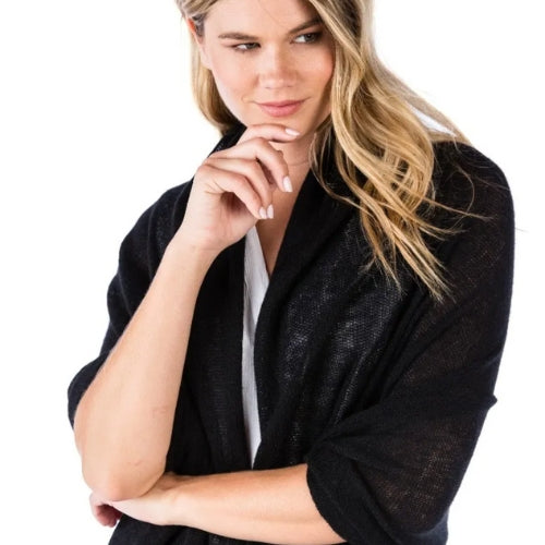 Breezy Travel Wrap - Ebony