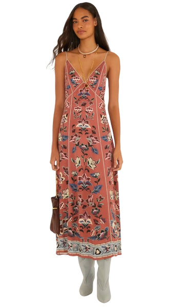 Floral Beauty Tapestry Maxi