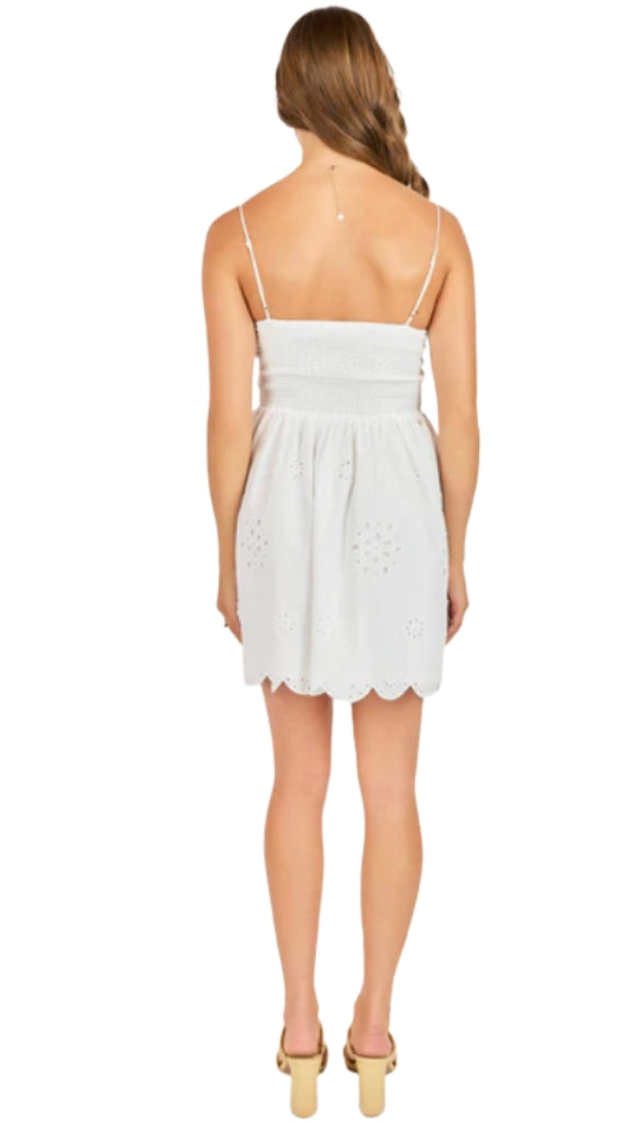 Bloomfield Eyelet Mini Dress