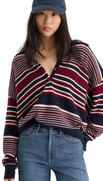 The Oversized Rugby Sweater