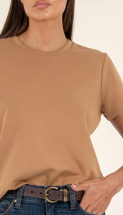 Remington-Scoop Neck Short Sleeve Shirt
