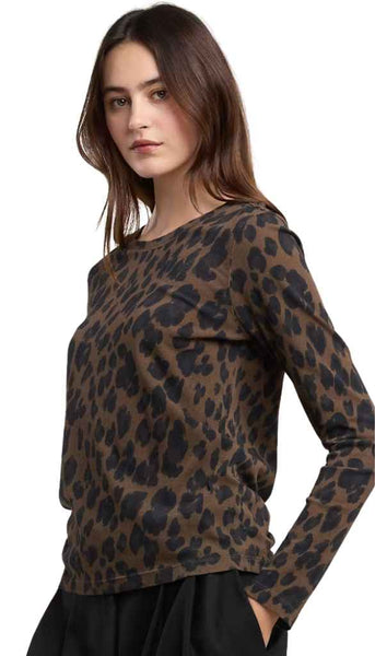 Long Sleeve Crew Neck Top