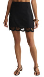 Charlene Embroidery Mini Skirt