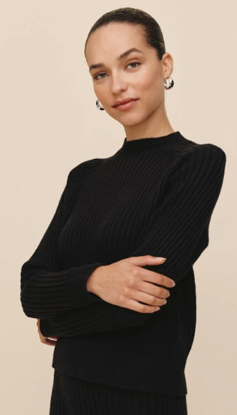 Raglan Ribbed Sweater