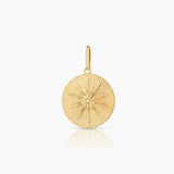 Sundial Coin Charm