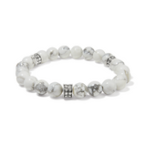 Pebble Dot Dream Howlite Stretch Bracelet