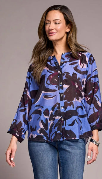 Dolman Sleeve Wide Blouse