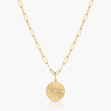 Sundial Coin Charm