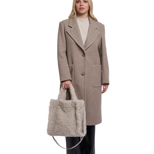 Faux Fur Shopper