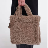 Faux Fur Shopper