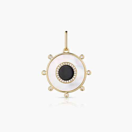 Sundial Coin Charm