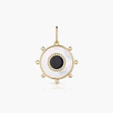 Soleil Mop And Onyx Charm