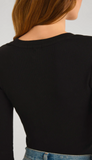 Sirena Rib Long Sleeve Tee