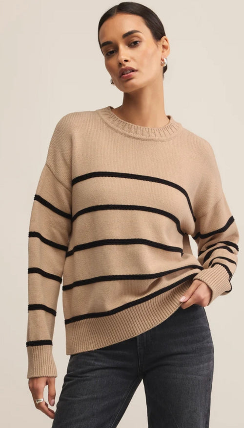 Boyfriend Striped Sweater
