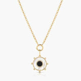 Soleil Mop And Onyx Charm