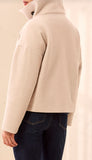 Lofty Chic Funnel Neck Jacket