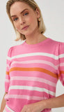 Puff Sleeve Stripe Sweater