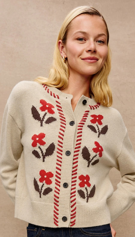 Long Sleeve Mock Neck Sweater With Sequins