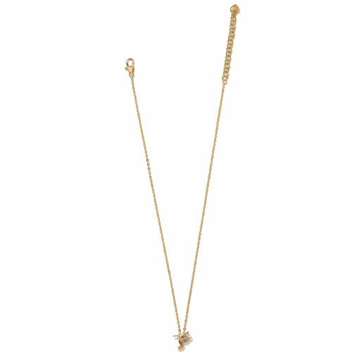 Enchanting Gem Hummingbird Necklace