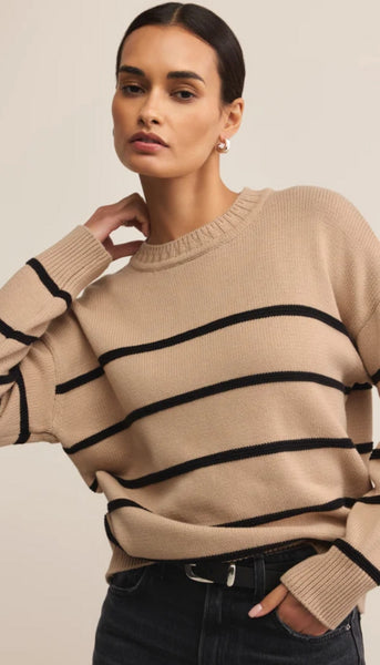 Boyfriend Striped Sweater
