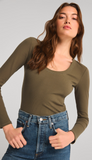 Sirena Rib Long Sleeve Tee