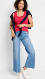 Perfect Knit Rib Scoop Tank - Charcoal Heather