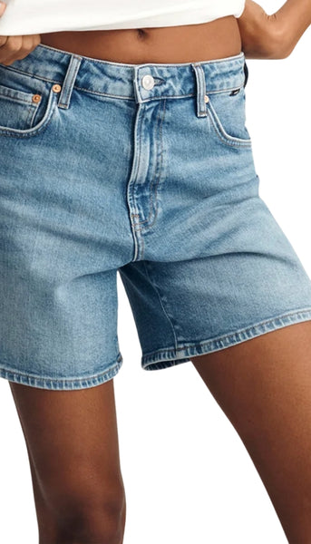 Heidi Long High Rise Relaxed - Light Brushed