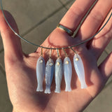Fortuna Blue Lace Fish Charm