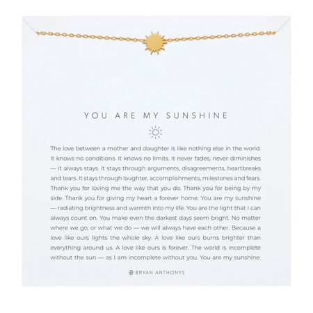 My Sunshine Necklace - Gold