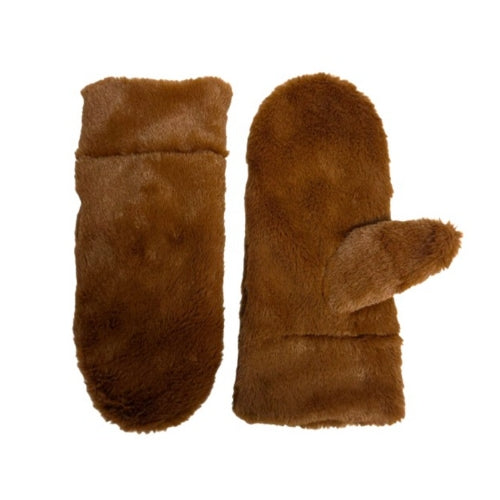 Faux Fur Mitten