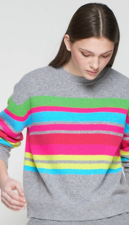Striped Crew Neck Sweater