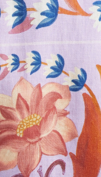 Flower Tiles Lilac Romper
