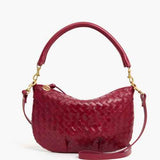 Petite Moyen Messenger-Medium Woven Diagonal