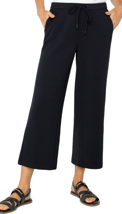 Pullon Wide Leg Crop Pant