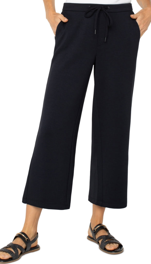 Pullon Wide Leg Crop Pant