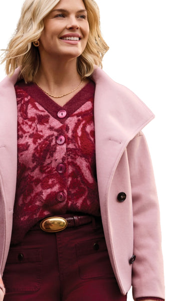Lofty Chic Funnel Neck Jacket
