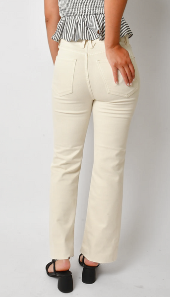Ally High Rise Vintage - Eggshell