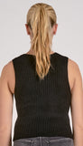 V Neck Button Vest