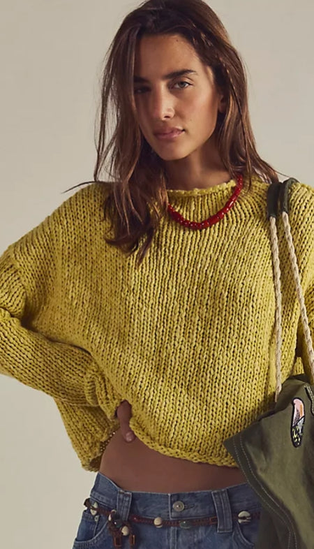 Tibi Scoop Mesh Sweater