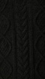 Long Sleeve Cozy Chenille Cable Knit