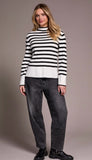 Long Sleeve Funnel Neck Sweater