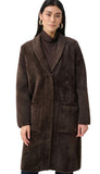 Detachable Faux Fur Shawl Collar