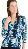 Giverny Knit Wrap Top