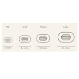 Medium flat round clip-Garden Glam