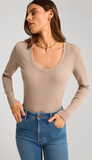 Sirena Rib Long Sleeve Tee